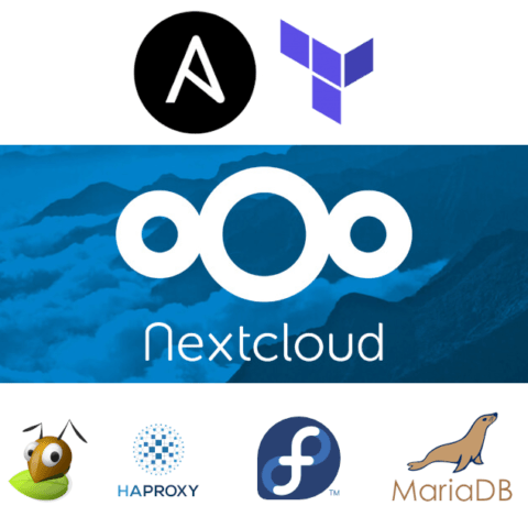 Nextcloud avec cluster KVM: GlusterFS, Redis, MariaDB et Load-Balancing